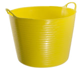 Gorilla Strong Flexible Multiuse Tub. (Yellow 38ltr)