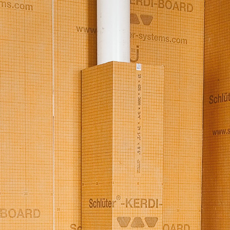 Schluter KERDI-BOARD-U Shaped Pipe Conceal Boxing (62.5cm x 260cm) Choice of Size