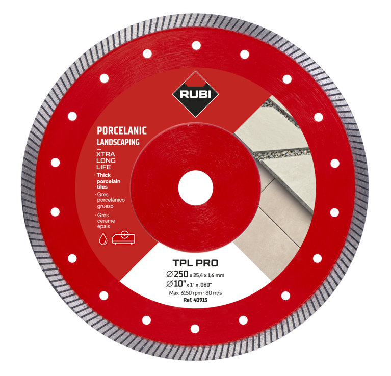 Rubi TPL Landscaping Diamond Cutting Blade (Choice of Size)